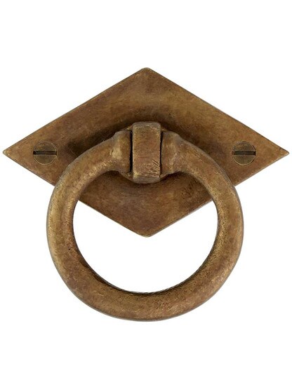 Diamond Bronze Ring Pull.